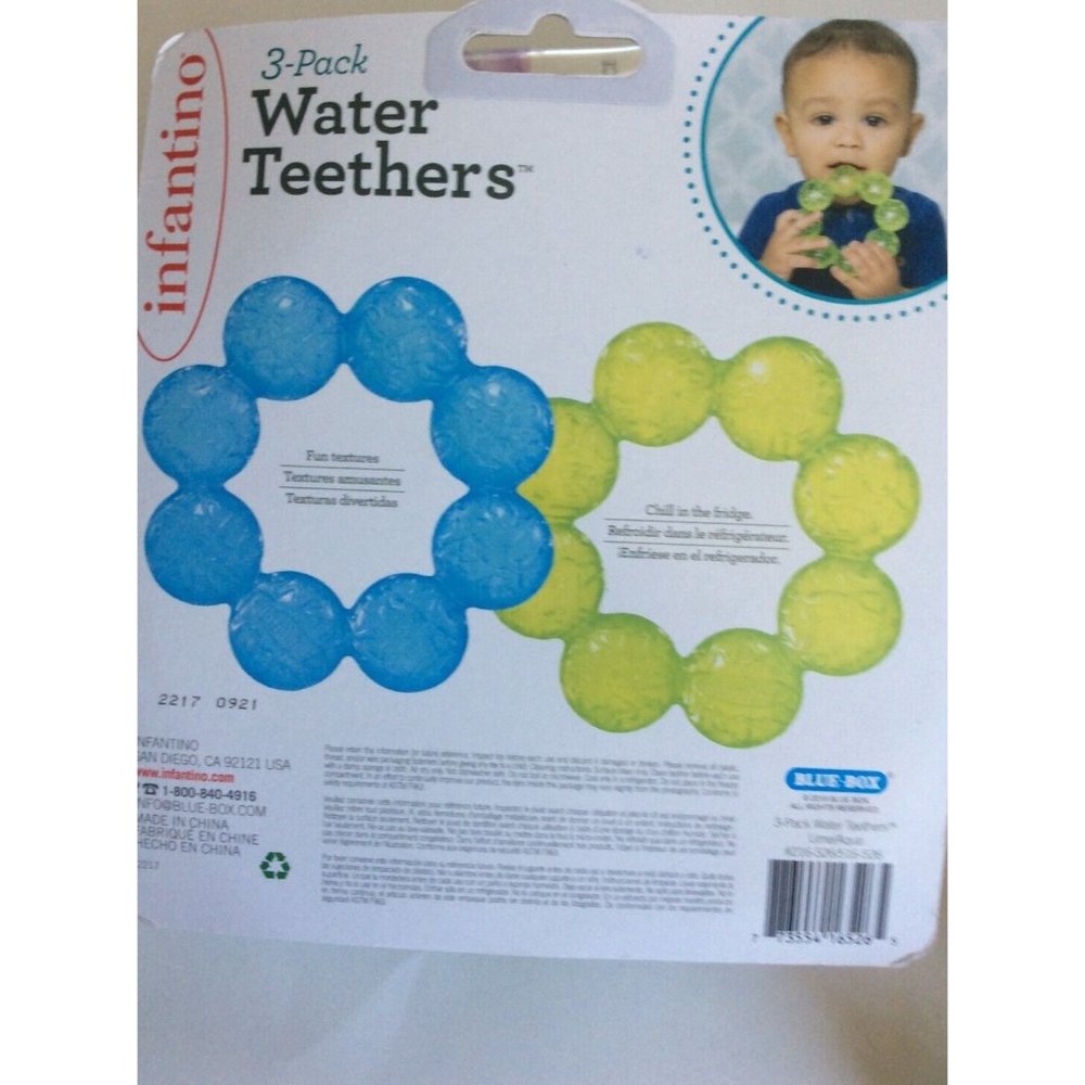 Infantino 3-Pack Water Teethers - Picture 2 of 6